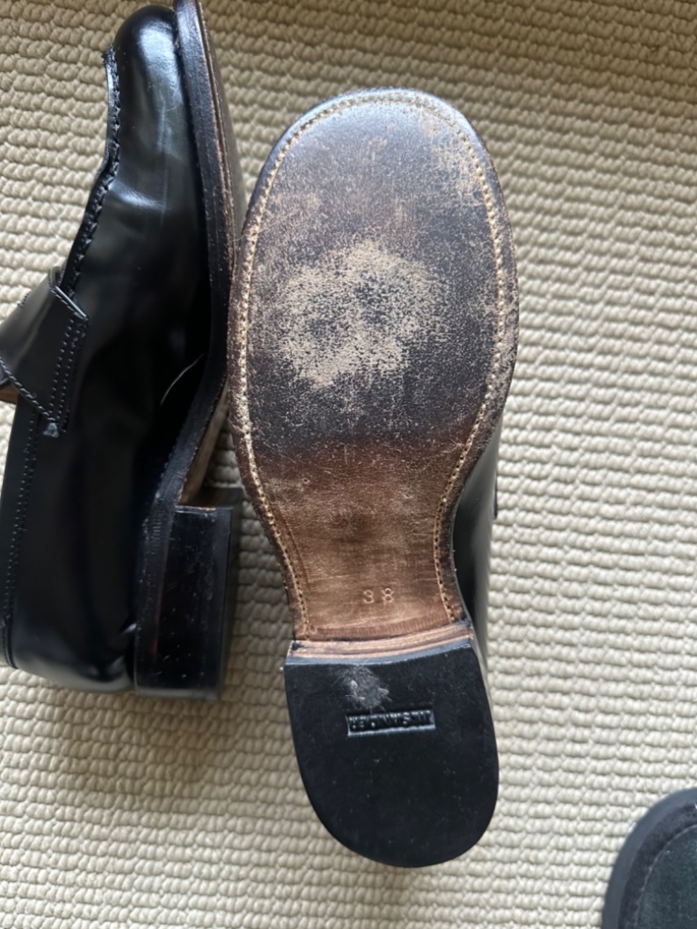 Jill Sander Black Loafers  Size 28 (7 1/2) - Picture 5 of 5